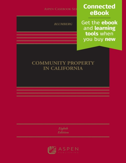 Cover image for book Community Property in California
