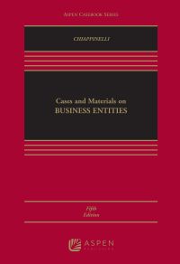 Cover image: Cases and Materials on Business Entities 5th edition 9781543846119