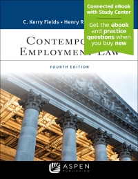 صورة الغلاف: Contemporary Employment Law 4th edition 9781543849356