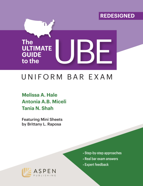 Cover image for book Ultimate Guide to the UBE (Uniform Bar Exam) Redesigned