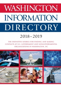 Cover image: Washington Information Directory 2018-2019 1st edition 9781544300757