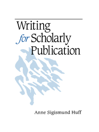 Cover image: Writing for Scholarly Publication 1st edition 9780761918042