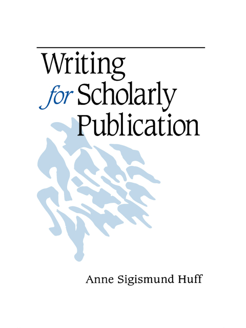 Cover image for book Writing for Scholarly Publication