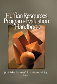 Cover image: The Human Resources Program-Evaluation Handbook 1st edition 9780761923961
