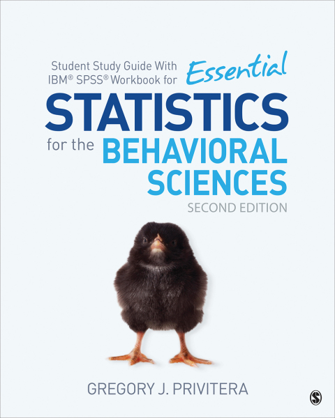 Cover image for book Student Study Guide With IBM® SPSS® Workbook for Essential Statistics for the Behavioral Sciences
