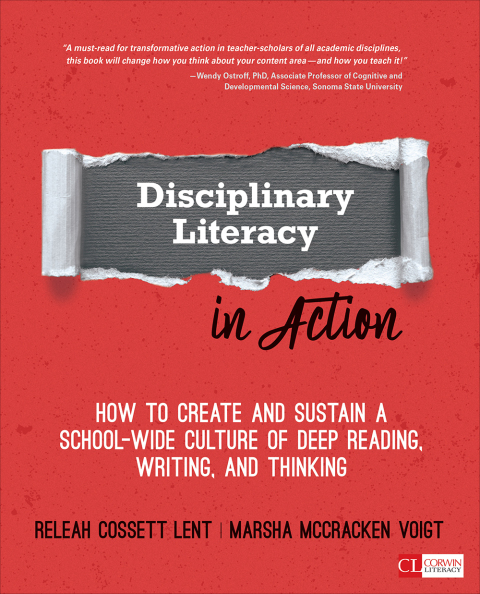 Cover image for book Disciplinary Literacy in Action