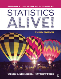 Cover image: Student Study Guide to Accompany Statistics Alive! 3rd edition 9781544328317