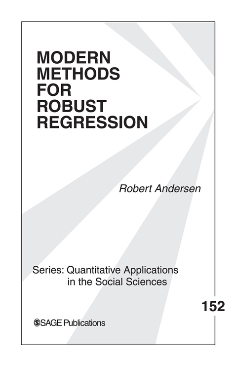Cover image for book Modern Methods for Robust Regression