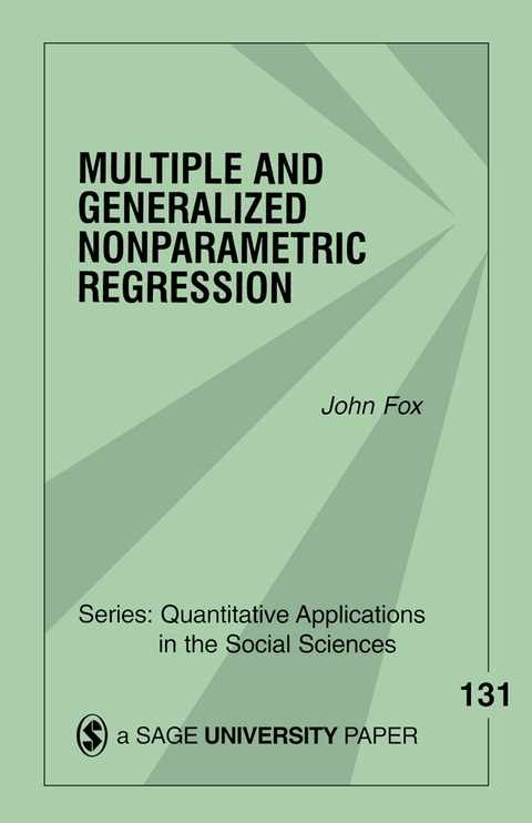 Cover image for book Multiple and Generalized Nonparametric Regression