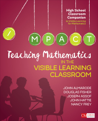 Cover image: Teaching Mathematics in the Visible Learning Classroom, High School 1st edition 9781544333144