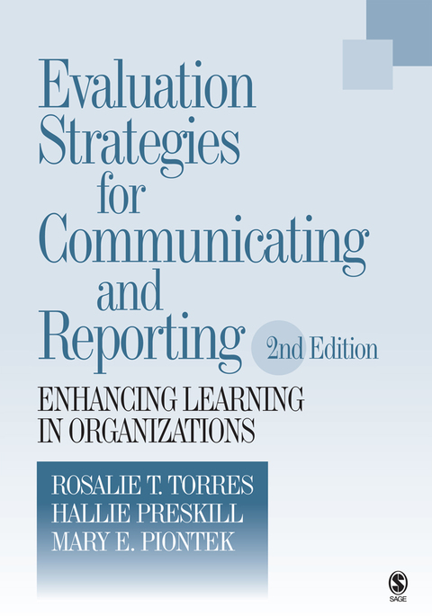 Cover image for book Evaluation Strategies for Communicating and Reporting