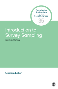 Cover image: Introduction to Survey Sampling 2nd edition 9781544338569