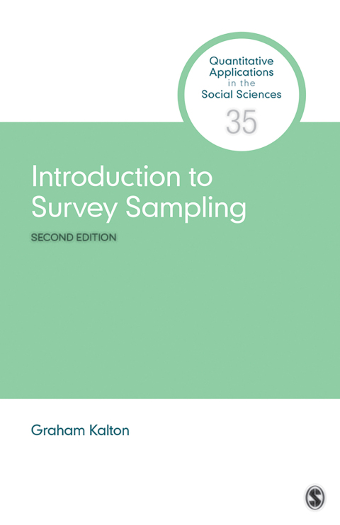 Cover image for book Introduction to Survey Sampling