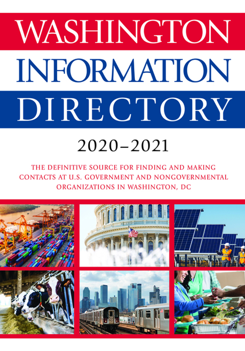 Cover image for book Washington Information Directory 2020-2021