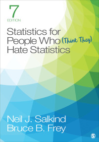 Cover image: Statistics for People Who (Think They) Hate Statistics Interactive Edition 7th edition 9781544385471