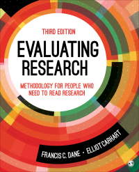 Cover image: Evaluating Research 3rd edition 9781544396439