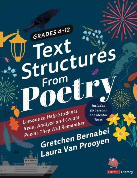 Cover image for book Text Structures From Poetry, Grades 4-12
