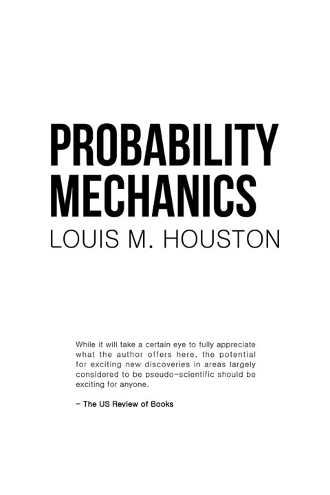 Cover image for book Probability Mechanics