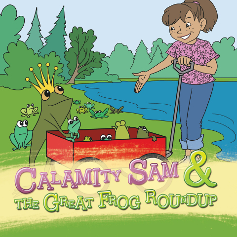 Cover image for book Calamity Sam & the Great Frog Roundup
