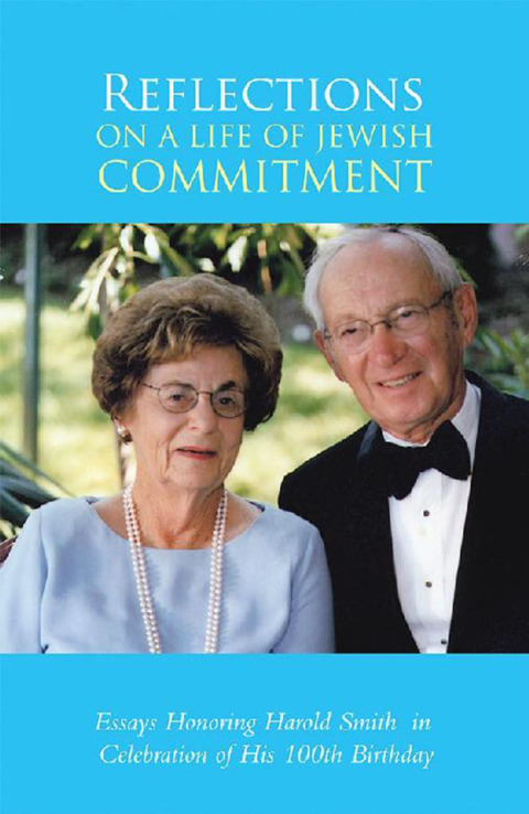 Cover image for book Reflections on a Life of  Jewish Commitment