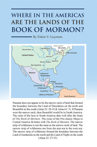 Cover image: Where in the Americas Are the Lands of the Book of Mormon? 9781546243458