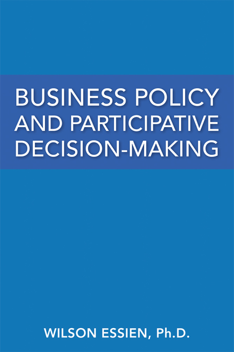 Cover image for book Business Policy and Participative Decision-Making