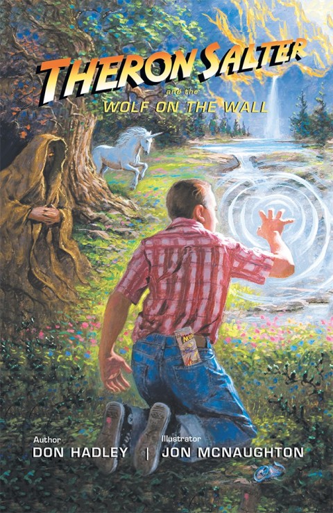 Cover image for book Theron Salter and the Wolf on the Wall