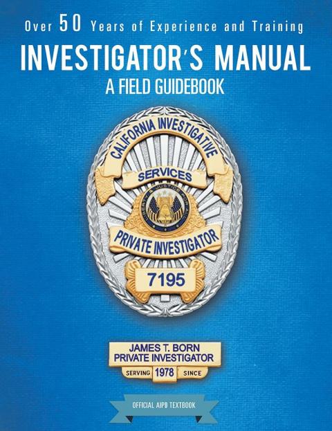 Cover image for book Investigator’s Manual