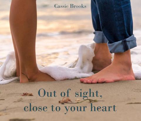 Cover image for book Out of sight close to your heart