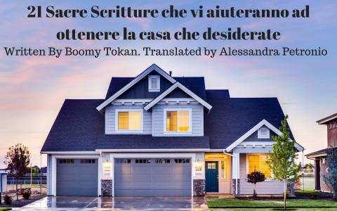 Cover image for book 21 Sacre Scritture che vi aiuteranno ad ottenere la casa che desiderate