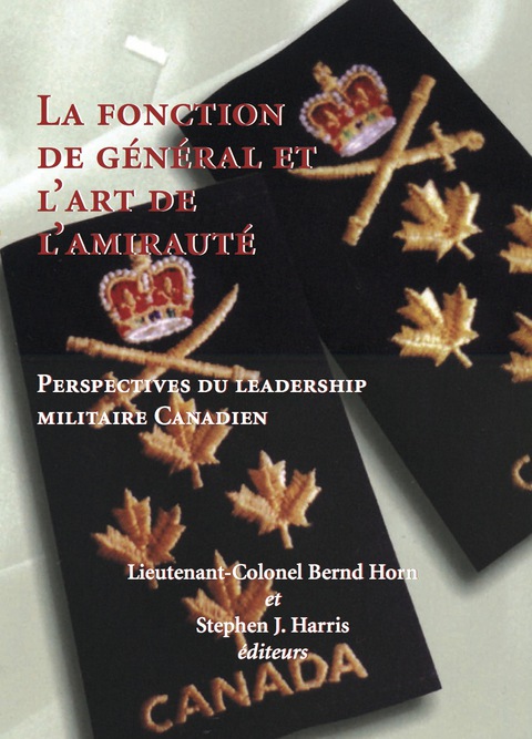 Cover image for book La Fonction de général et l'art de l'amirauté