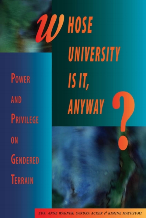 Cover image for book Whose University Is It, Anyway?