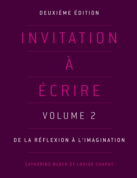 Cover image for book Invitation à écrire, Volume 2