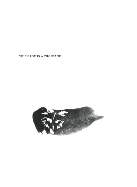 Cover image for book When Fox is a Thousand
