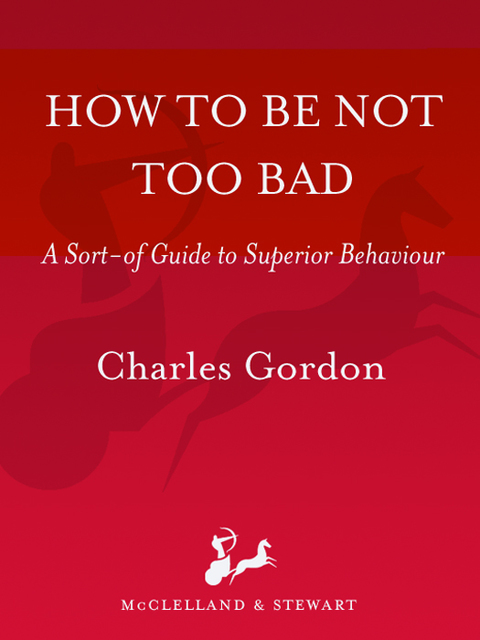 Cover image for book How to Be Not Too Bad
