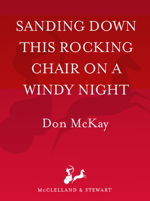 Cover image for book Sanding Down This Rocking Chair on a Windy Night