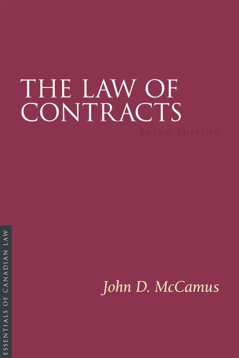 Cover image for book The Law of Contracts, 3/e