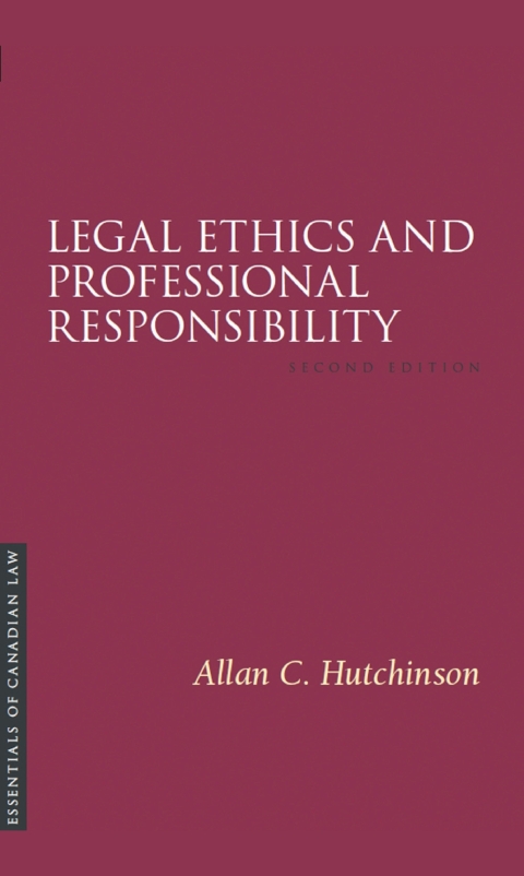 Cover image for book Legal Ethics and Professional Responsibility, Second Edition