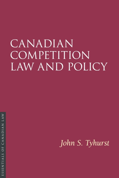 Cover image for book Canadian Competition Law and Policy