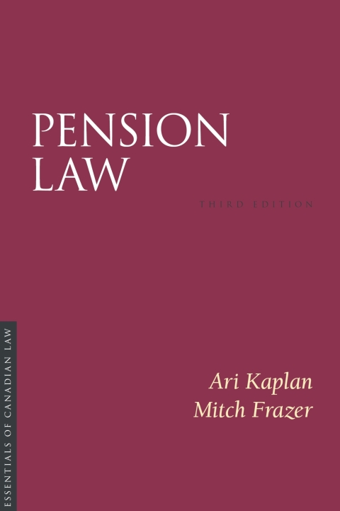 Cover image for book Pension Law, 3/e