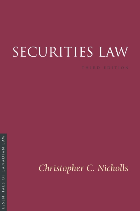Cover image for book Securities Law