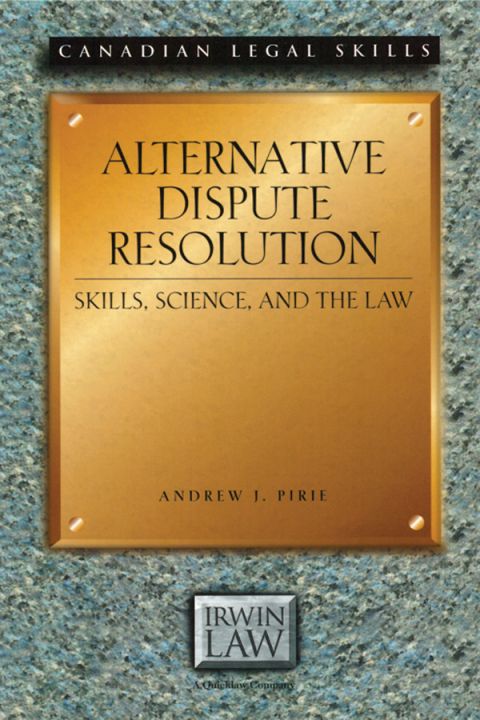 Cover image for book Alternative Dispute Resolution