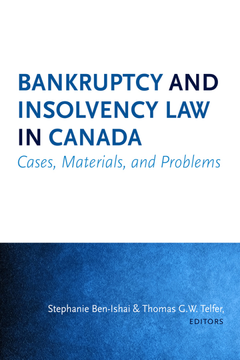 Cover image for book Bankruptcy and Insolvency Law in Canada