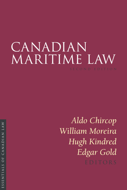 Cover image for book Canadian Maritime Law, Second Edition