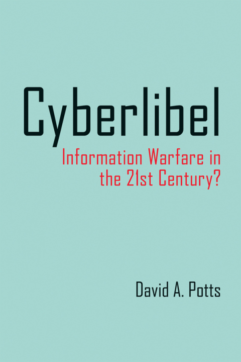 Cover image for book Cyberlibel
