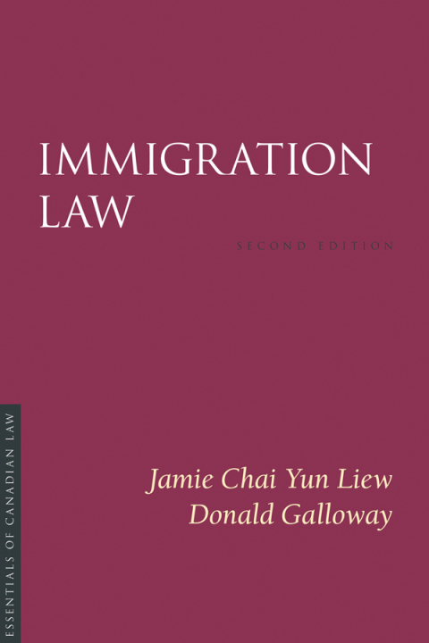 Cover image for book Immigration Law, Second Edition