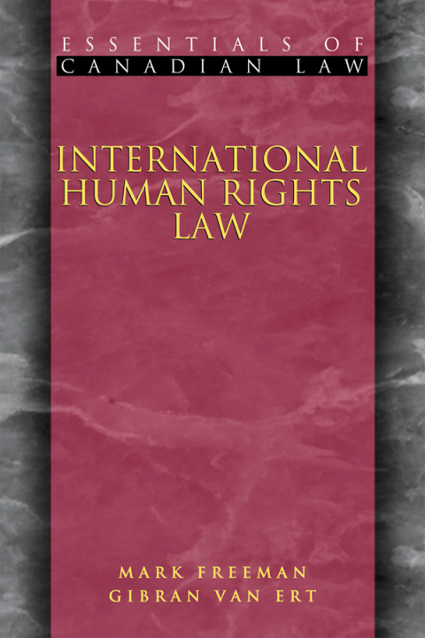 Cover image for book International Human Rights Law