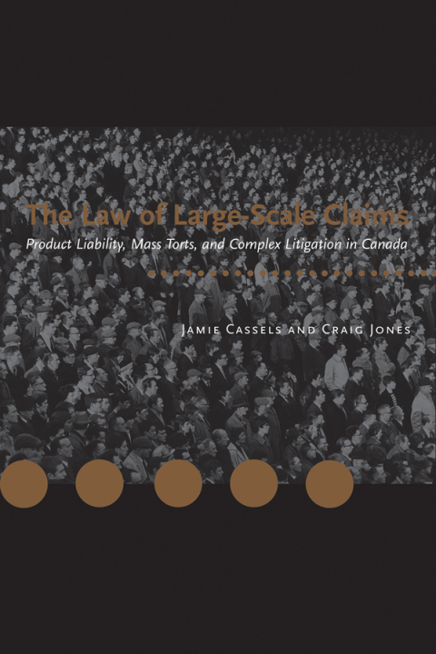 Cover image for book The Law of Large-Scale Claims