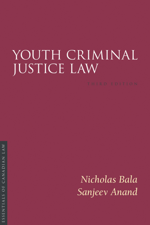 Cover image for book Youth Criminal Justice Law, 3/e