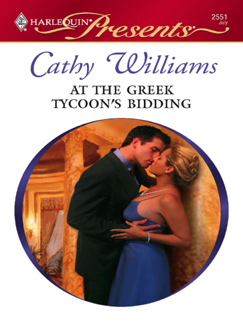 Cover image for book At the Greek Tycoon's Bidding
